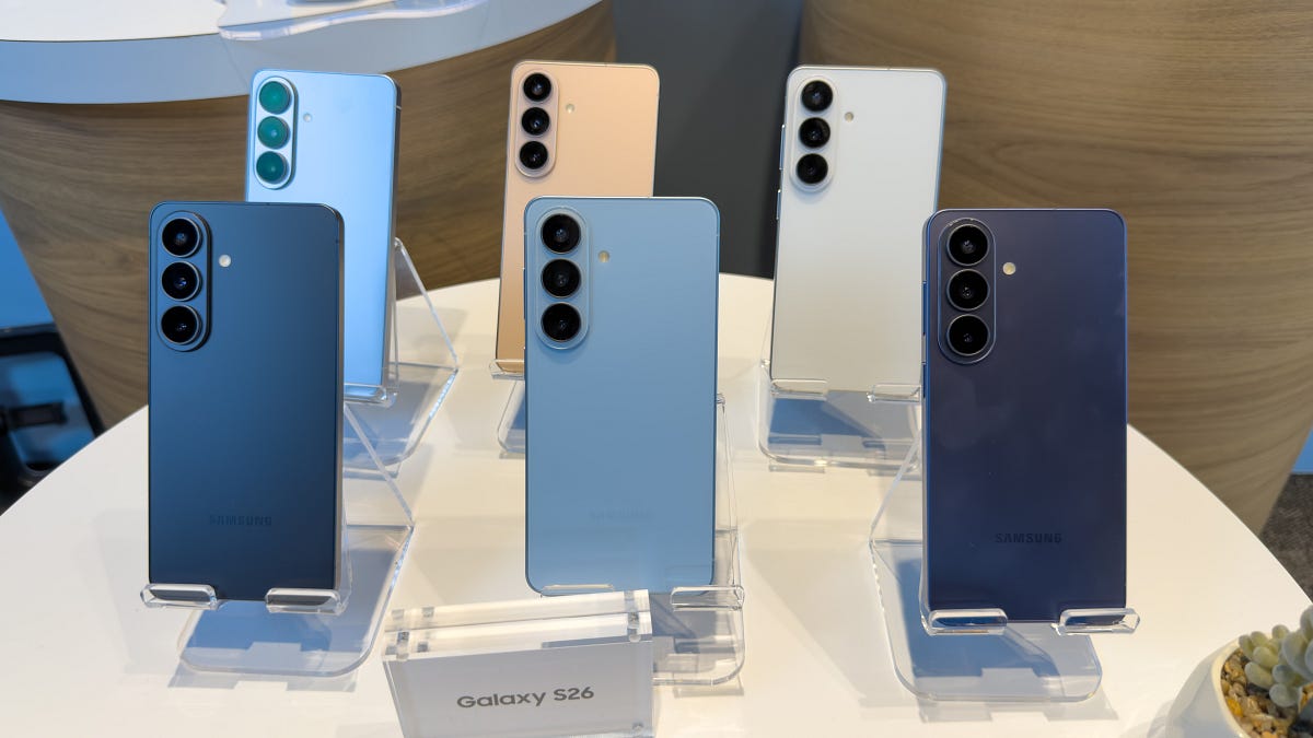 Samsung Galaxy S26 colors: see all 6 new finishes