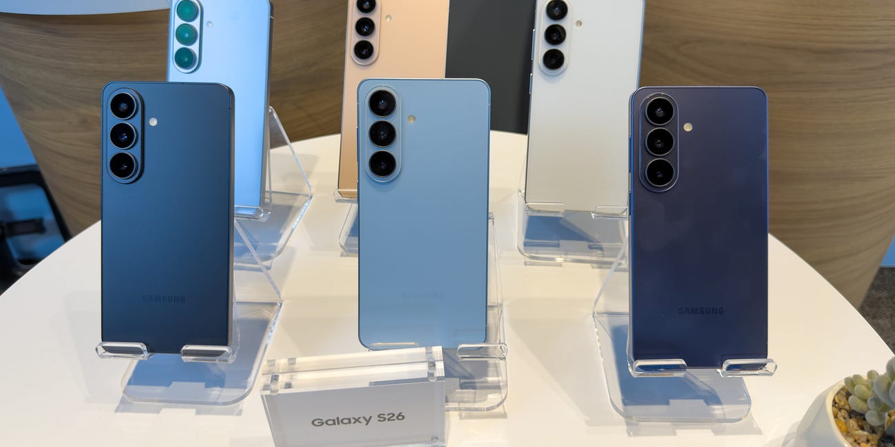 Samsung Galaxy S26 colors: see all 6 new finishes