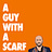 A guy with a scarf