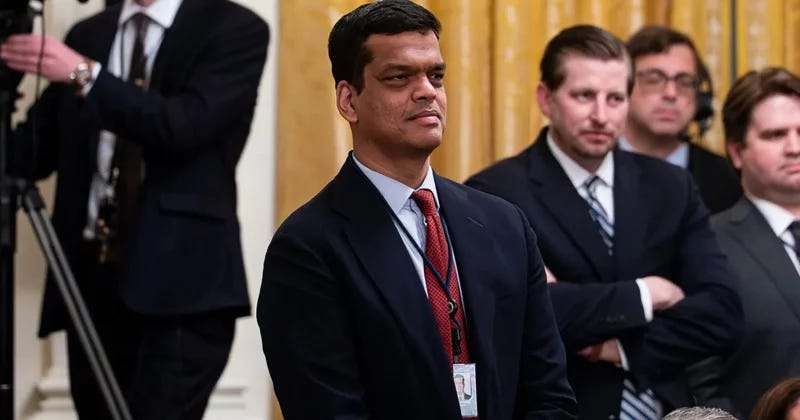 Sriram Krishnan, top White House AI adviser, to leave administration at month's end Sriram Krishnan, top White House AI adviser, to leave administration at month's end