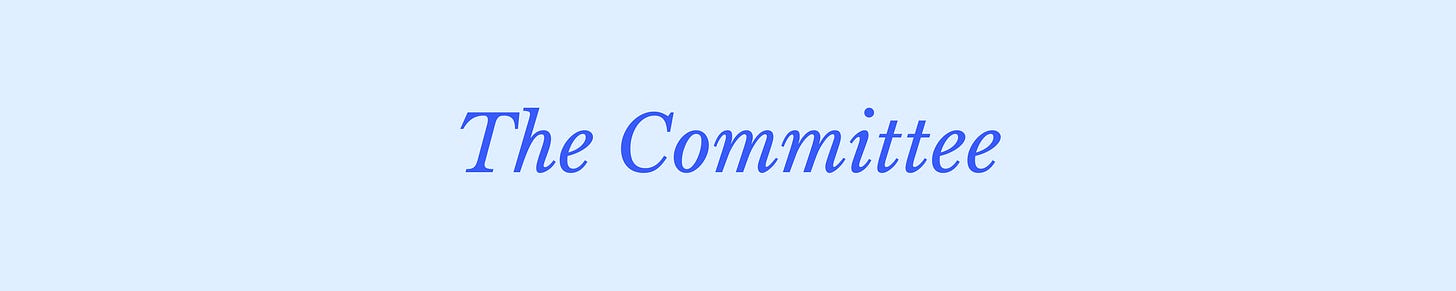 The committee The committee