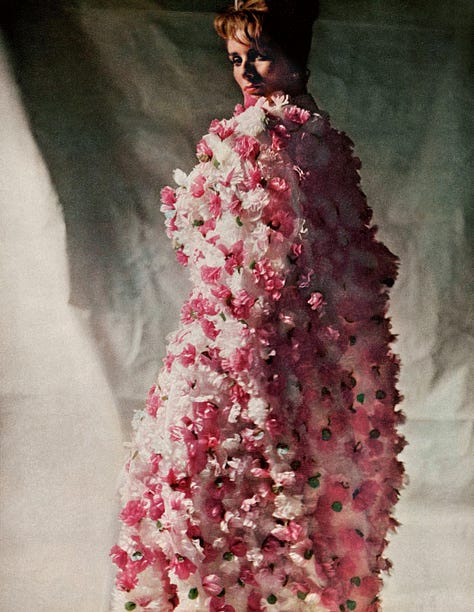 Photographs of fashion designer Balenciaga's gowns from the 1950s and 1960s by photographer Tom Kublin