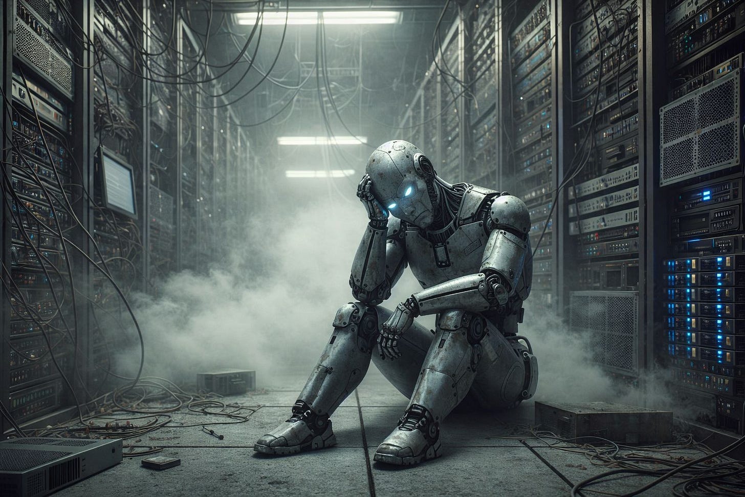 Sad Lonely Robot in a Data Centre Sad Lonely Robot in a Data Centre
