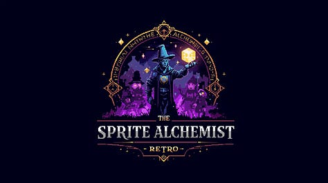 A Gallery Of Logos For The Sprite Alchemist - Retro!