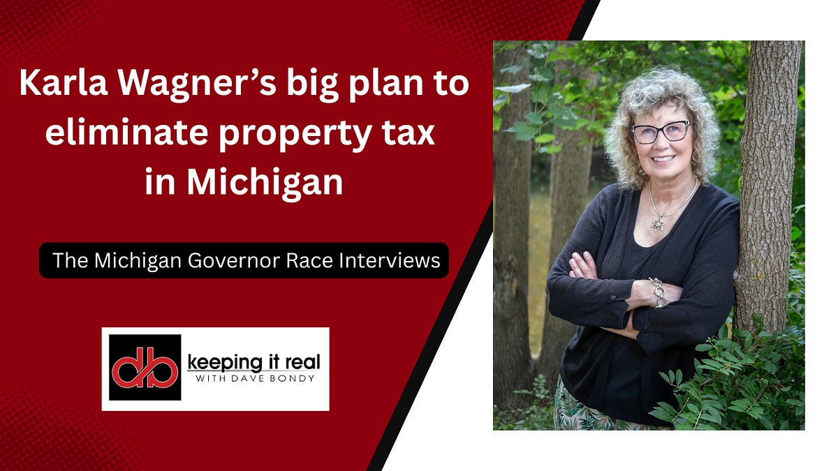Republican gubernatorial candidate Karla Wagner pushes plan to eliminate Michigan property taxes