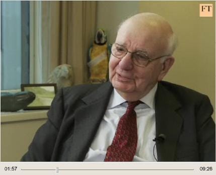Paul Volcker Interview