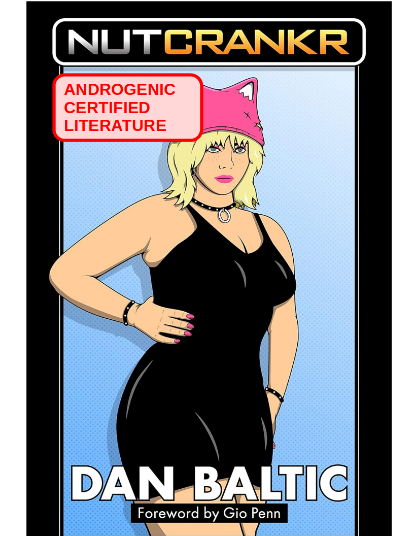 Cover of Dan Baltic's novel 'Nutcrankr' Cover of Dan Baltic's novel 'Nutcrankr'