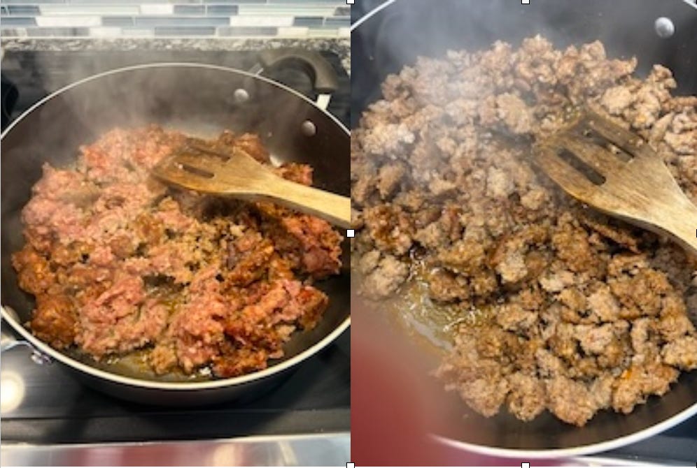 Cooking the proteins
