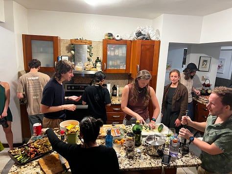 Family Dinner, Musical Breakfast, and Lightning Talks