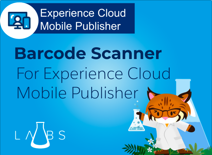 Barcode Scanner for Experience Cloud Mobile Publisher Image Barcode Scanner for Experience Cloud Mobile Publisher Image