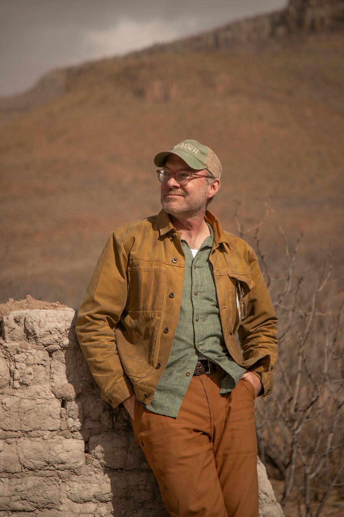 Hank Shaw in the Mexican desert. 