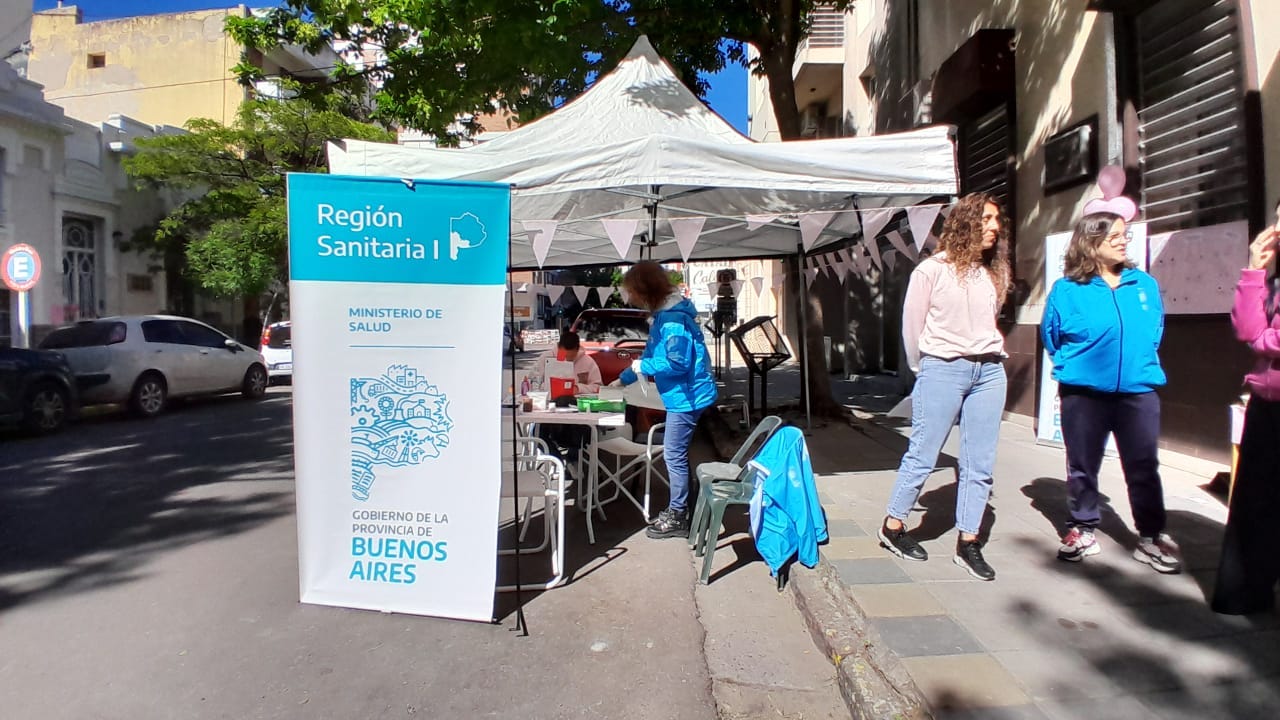 Jornada de salud y prevención sobre Cáncer de Mama y testeo rápido de VIH y sífilis.