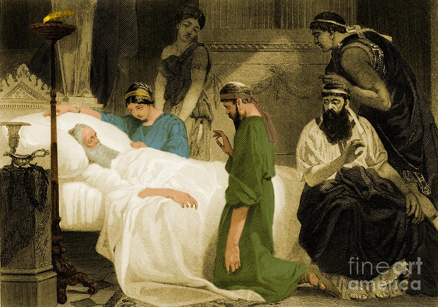 Death Of Pericles, Ancient Greek Ruler Photograph by Photo Researchers ...
