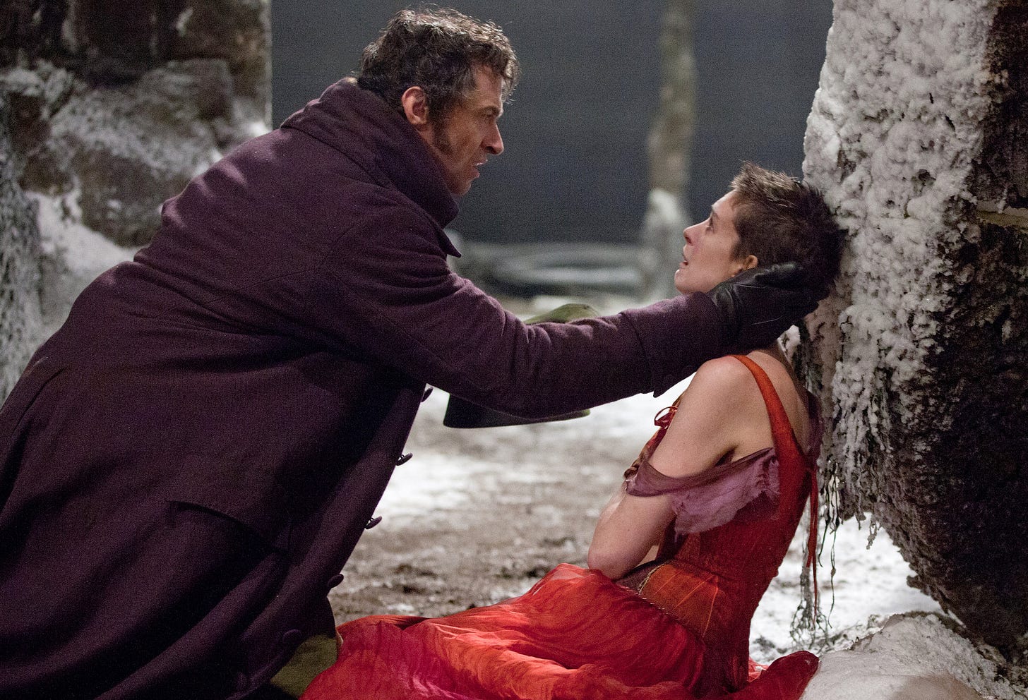 Les Misérables' Stars Anne Hathaway and Hugh Jackman - The New York Times