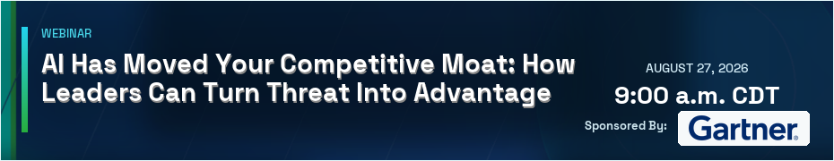 AI Has Moved Your Competitive Moat: How Leaders Can Turn Threat Into Advantage