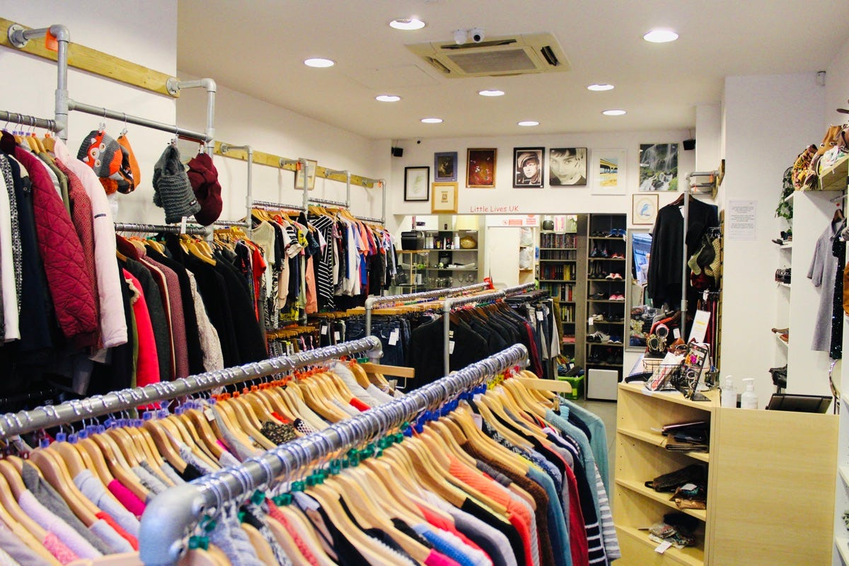 Charity shop - Fulham Broadway | Little Lives UK