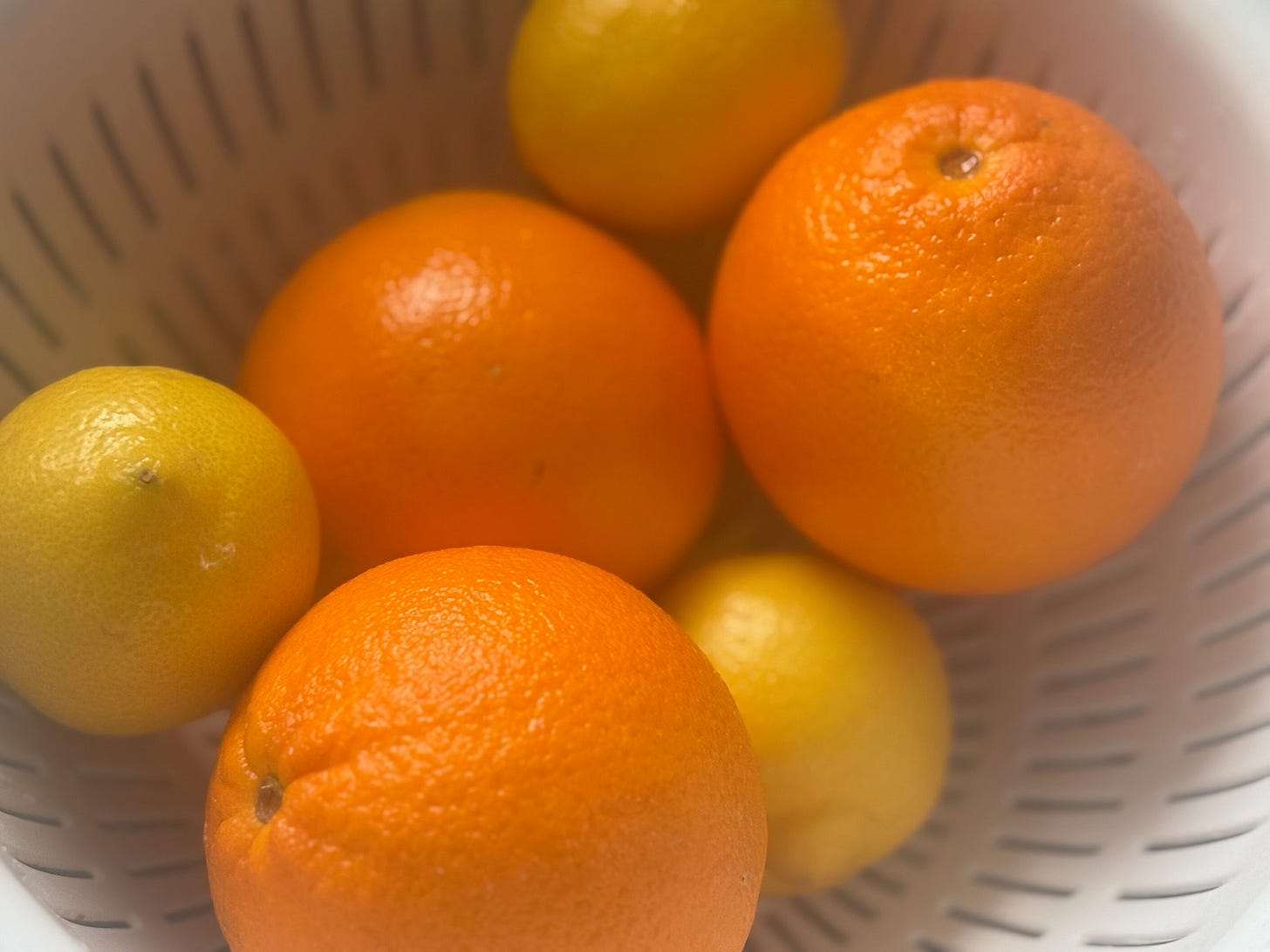 Oranges from California purchased in Iowa