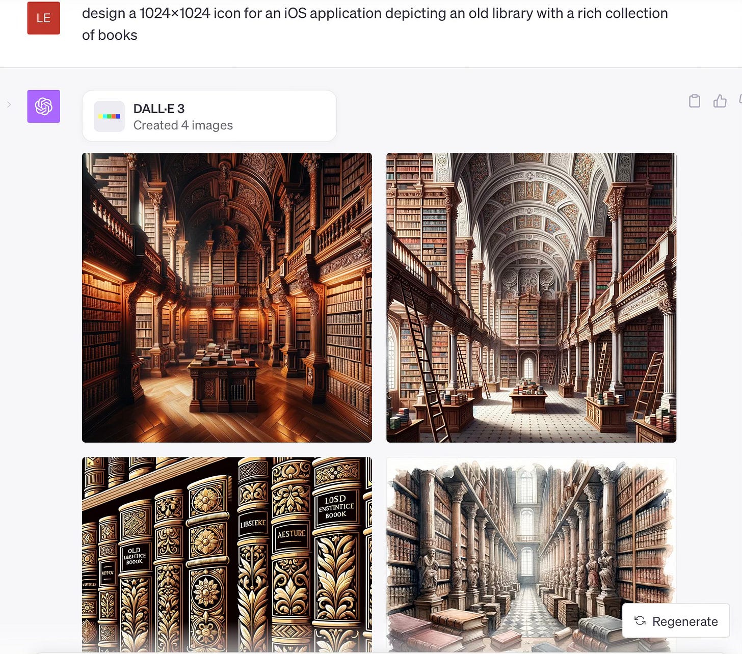 Generating iOS application icons with DALL-E 3