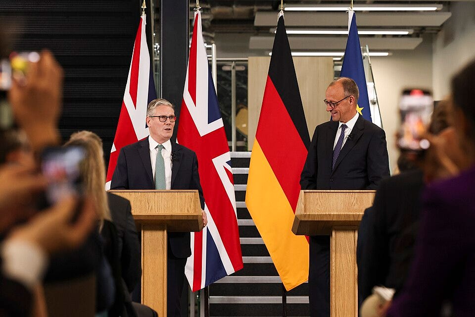 File:Prime Minister Keir Starmer and Friedrich Merz visit Airbus (54661461238).jpg