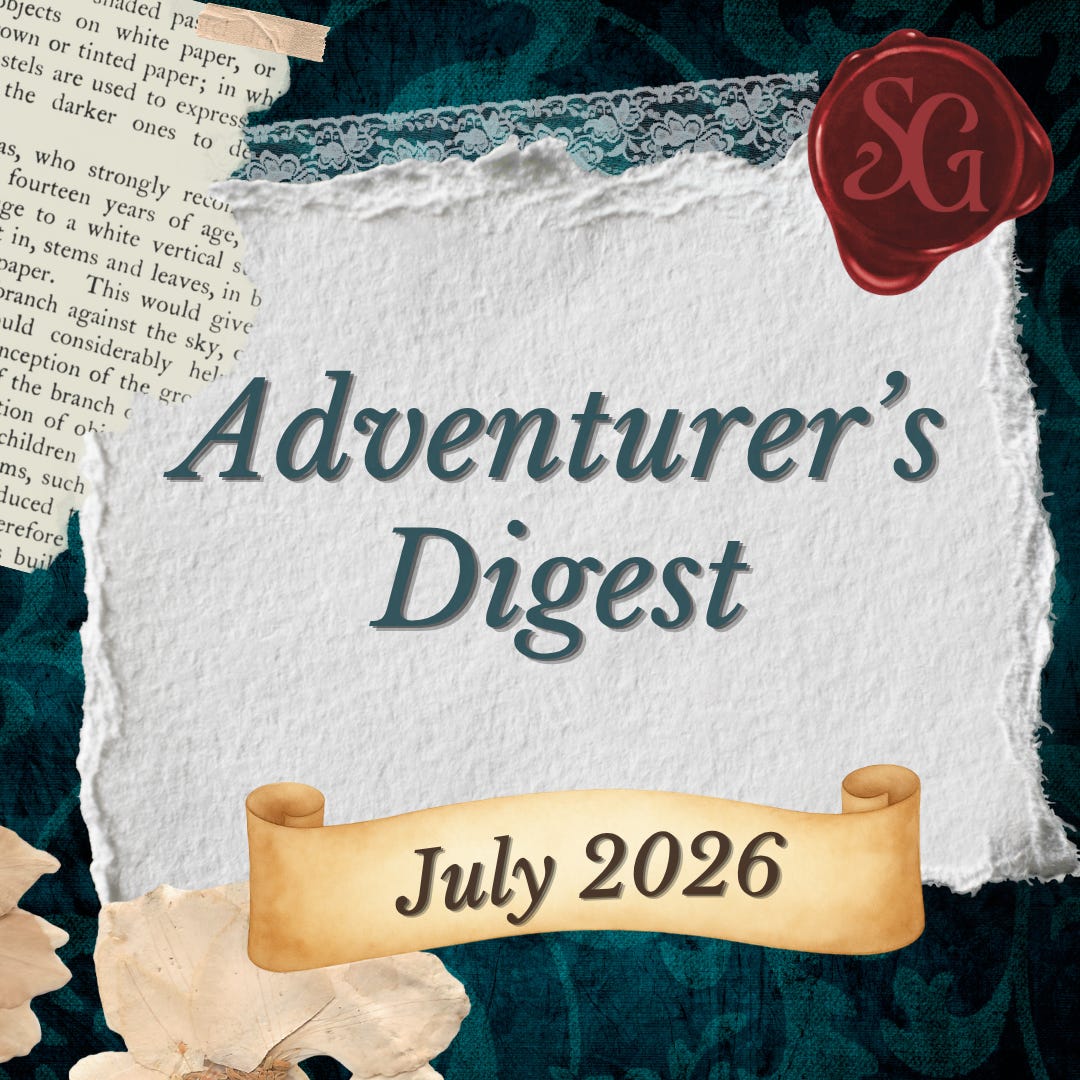 Adventurer's Digest. July 2026