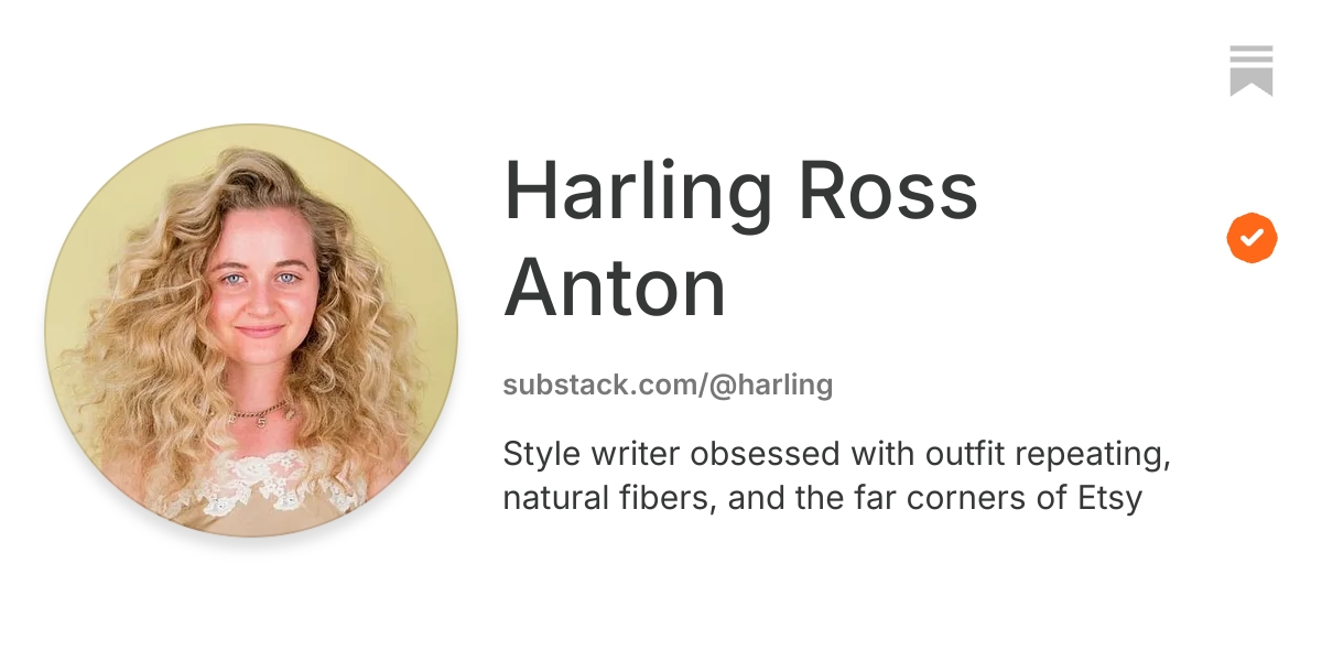 Harling Ross Anton | Substack
