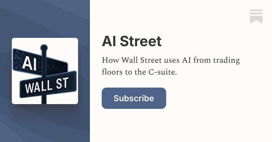 Reach Wall Street’s AI Decision-Makers - by Matt Robinson