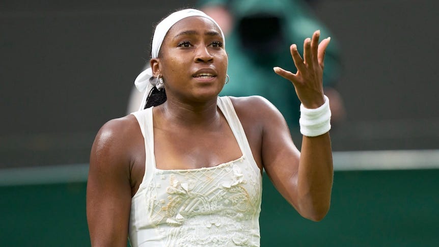 Coco Gauff and Alexander Zverev eliminated at Wimbledon in stunning day of  upsets - ABC News