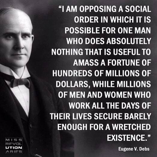 eugene debs quote social order