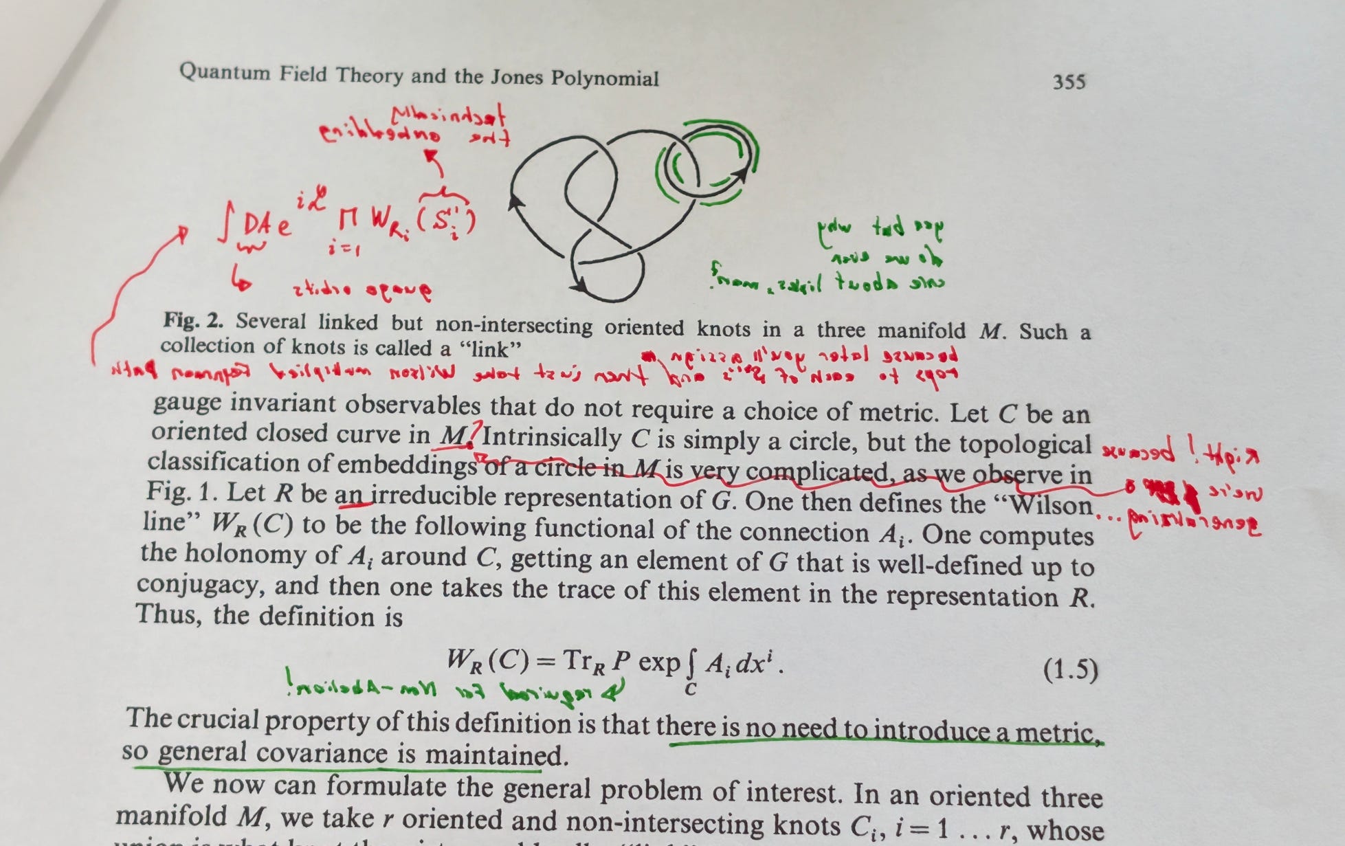 How Witten Used Quantum Field Theory to Understand Knots
