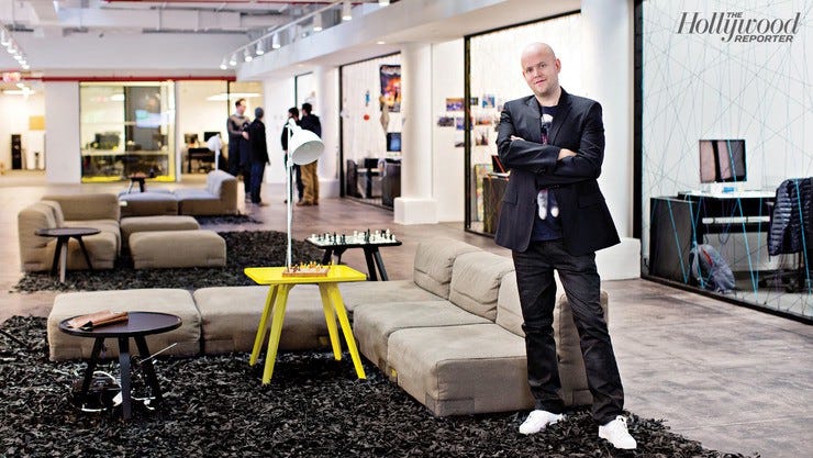 Spotify daniel ek a l