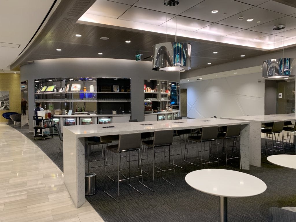 United Club Lounge LHR T2B