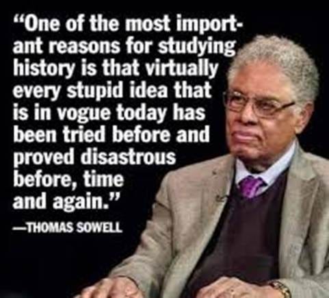 William Reusch | This Thomas Sowell quote is precisely what my supplemental  online education platform @patterdox is all about- studying the past  successes... | Instagram