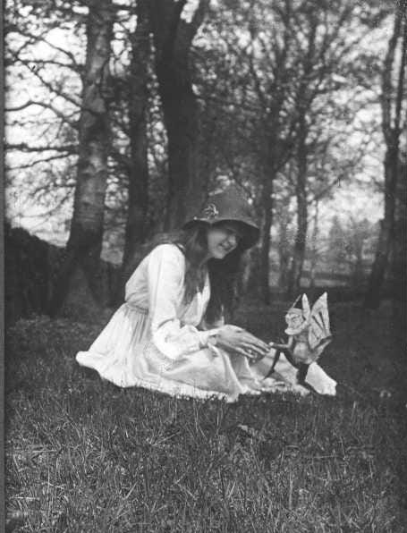 Photo 1: Arthur Conan Doyle Photos 2&3: Cottingley Fairy Photos