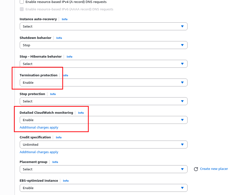 AWS: basic infrastructure setup for WordPress