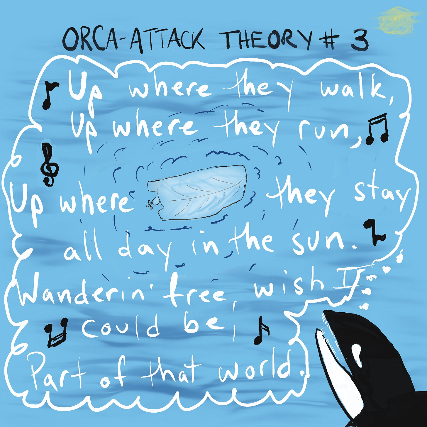 Orca channels Ariel from The Little Mermaid