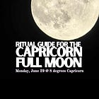 Ritual Guide for Manifesting with the Full Moon in Capricorn