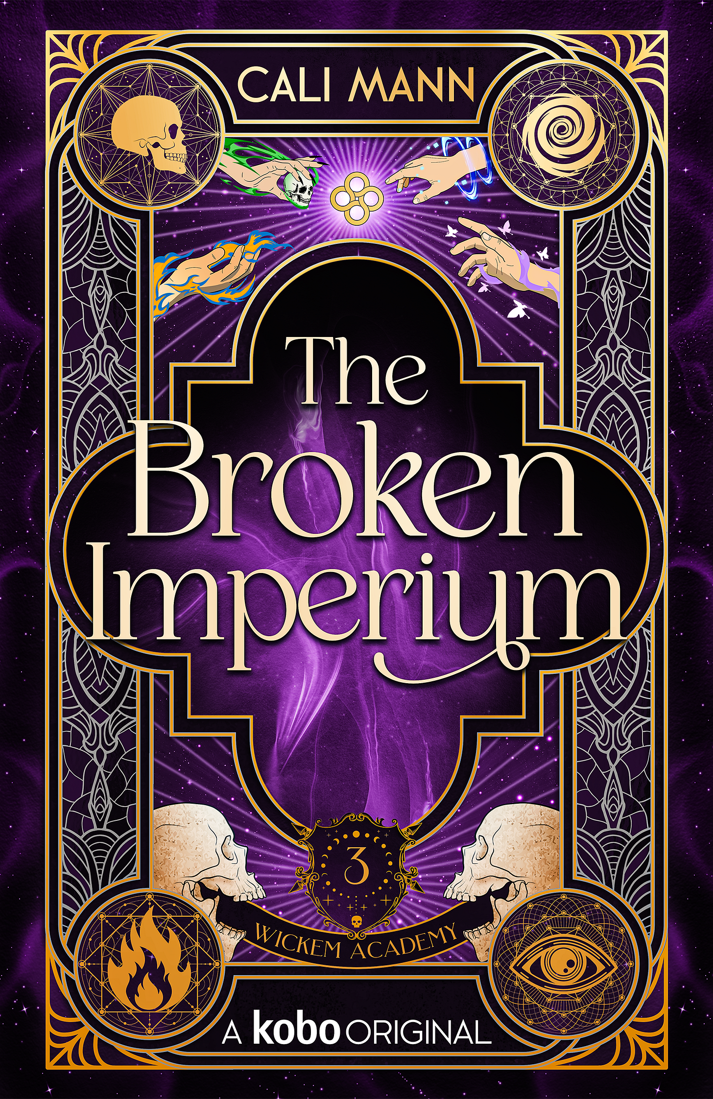 Book cover: The Broken Imperium