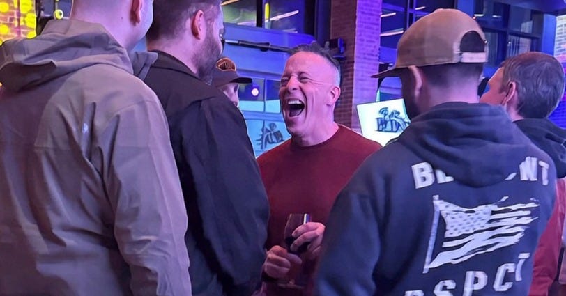 May be an image of one or more people, television and text that says '歌 一重 RSPC'