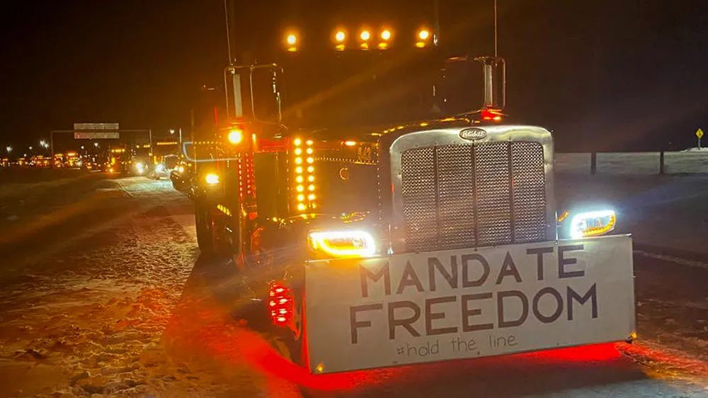 Trucker's convoy