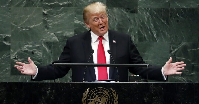 Trump Shrugs Off Laughter At U.N.: 'Didn't Expect That Reaction, But That's  OK' | KUT Radio, Austin's NPR Station