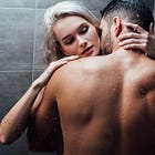 Showering For A Bull