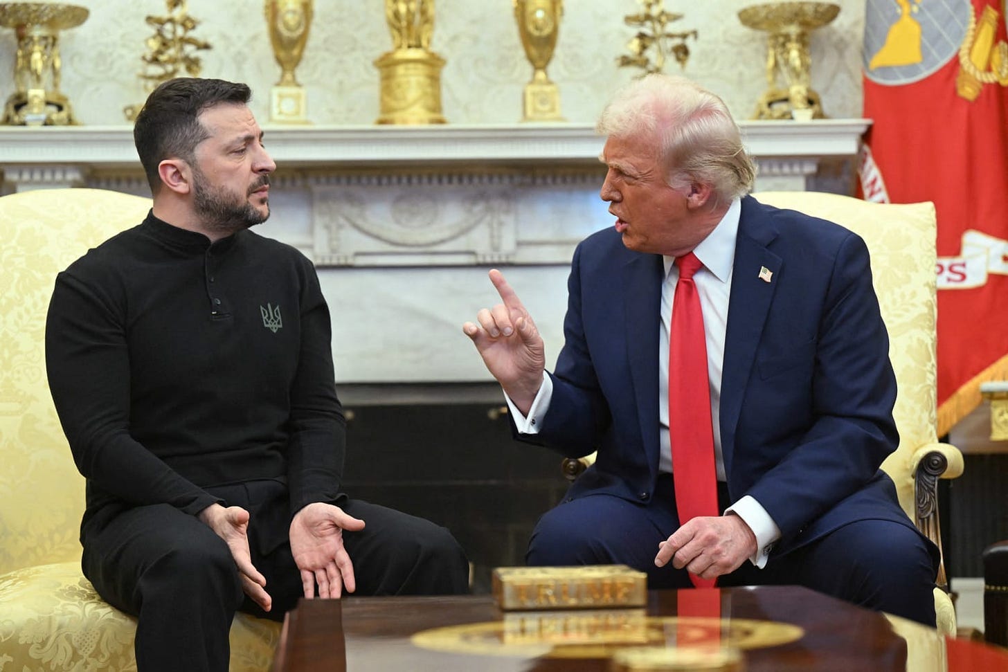 Zelenskyy's White House meeting with Trump and Vance unravels into a heated  clash
