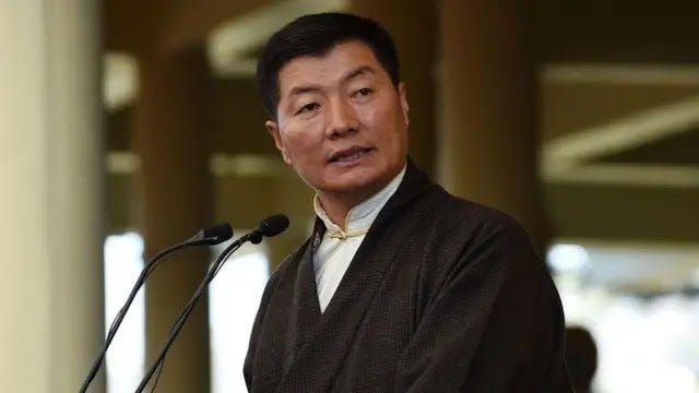 Prime Minister of the Tibetan government in exile, Lobsang Sangay Prime Minister of the Tibetan government in exile, Lobsang Sangay