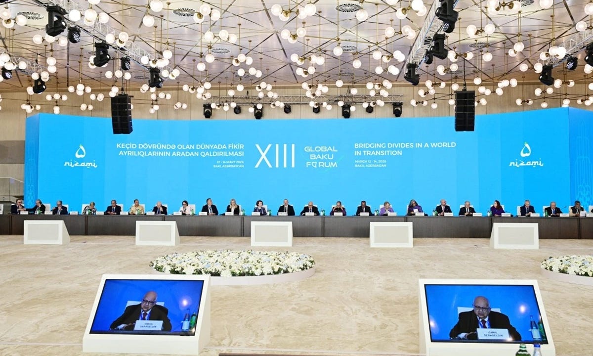 The 13th Baku Global Forum held in Baku, Azerbaijan, from March 11 to 14, 2026 Photo: Courtesy of Miao