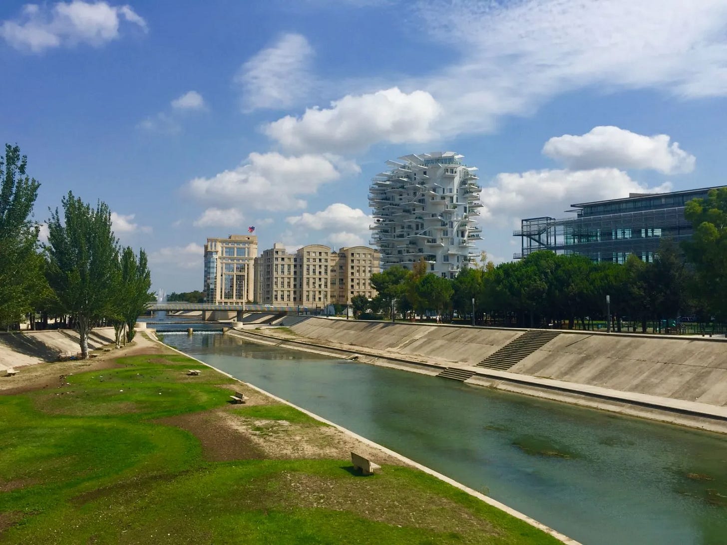 Le Lez, à Montpellier