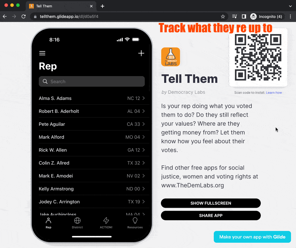 Track what your Congressional Rep is up to and call them when they stray Track what your Congressional Rep is up to and call them when they stray