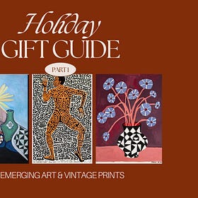 Gift guide for the art curious and design lovers