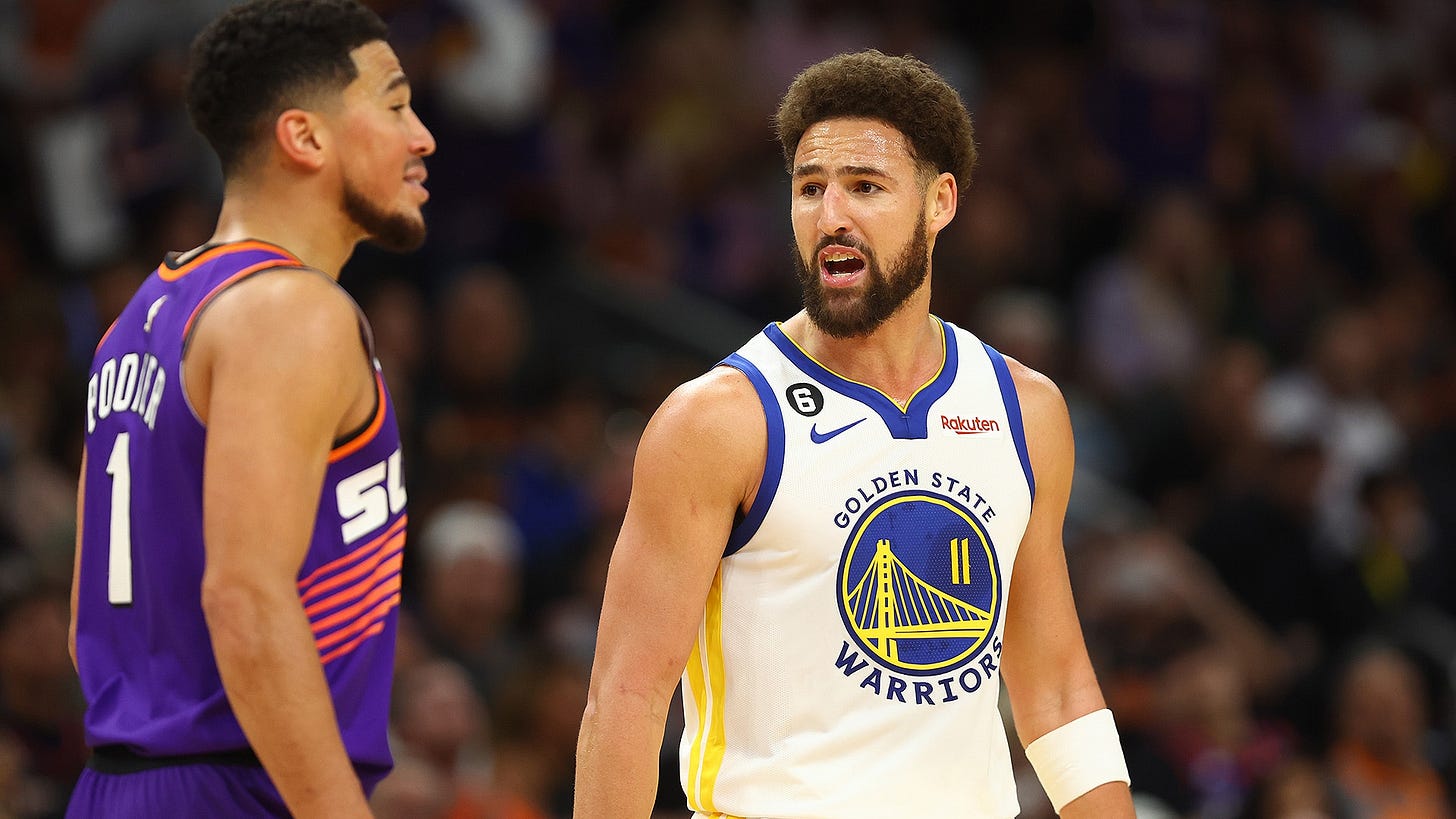 Klay Thompson regrets his '4 rings' taunt toward Devin Booker | NBA.com