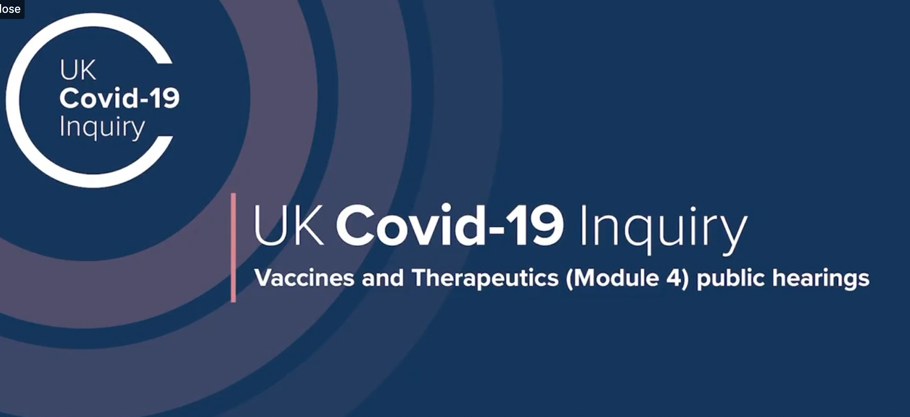 The UK Covid (Less) Inquiry (More of a White-Wash) Module 4 hearings