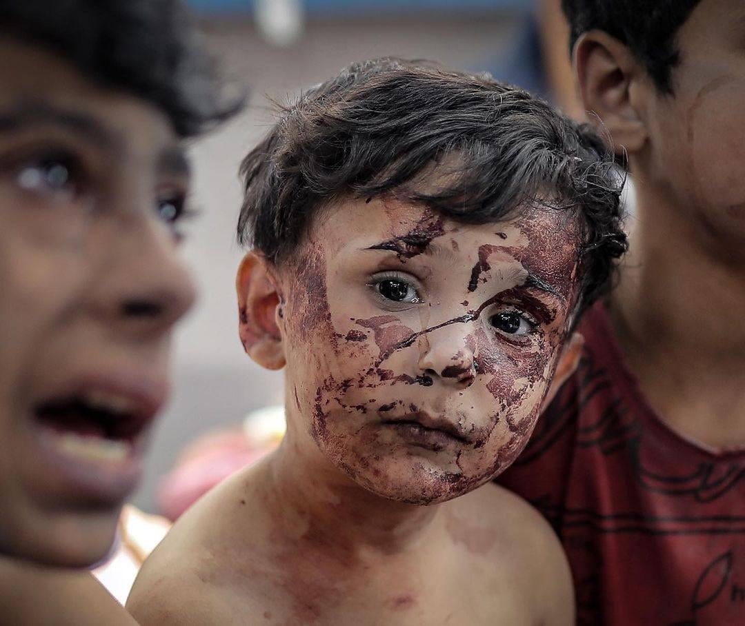Photo by Wissam Nassar on October 23, 2023. May be an image of child.